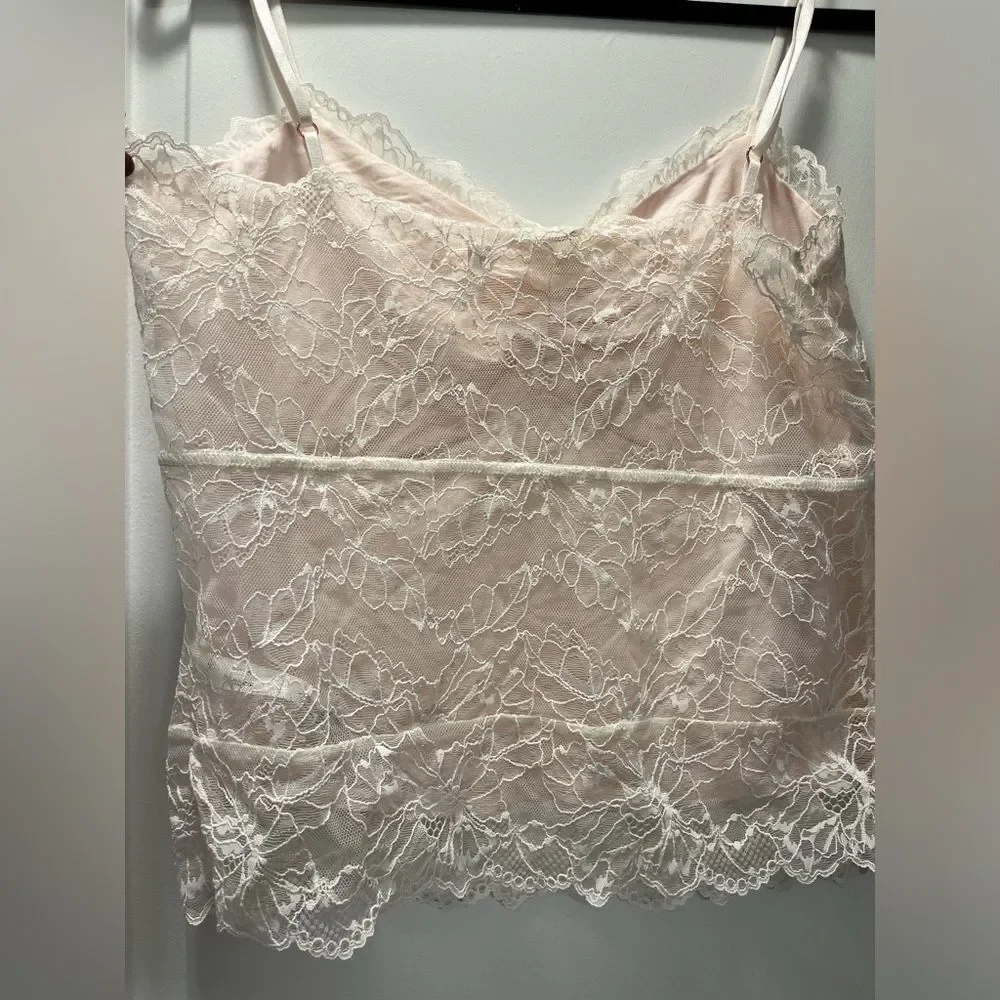 Free People Lacey Essential Cami in Sea Salt